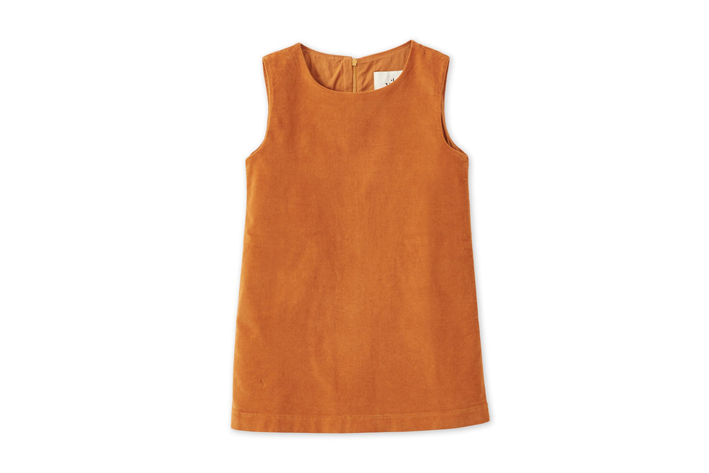 Organic Cotton Velvet Dress
