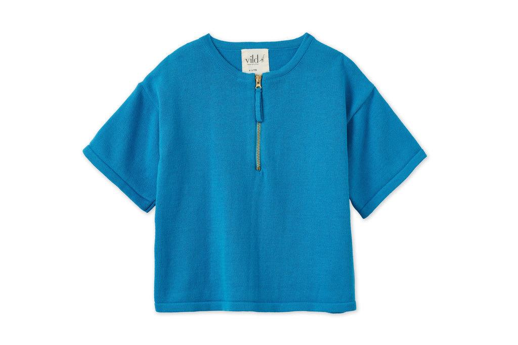 Organic Cotton Knit Relaxed Shirt