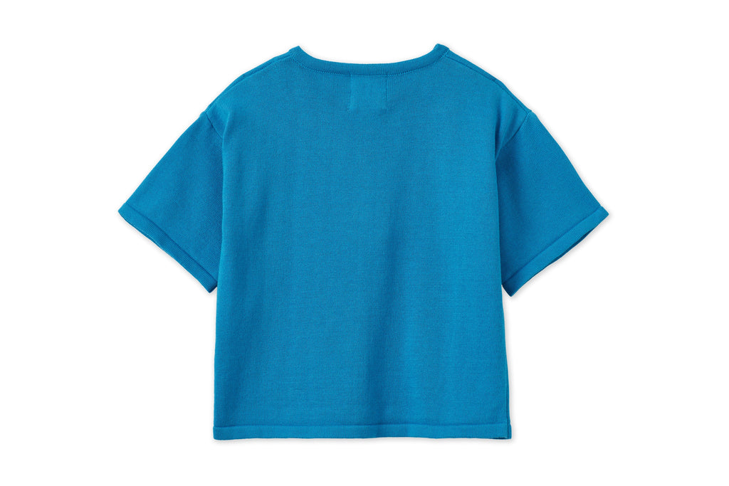 Organic Cotton Knit Relaxed Shirt