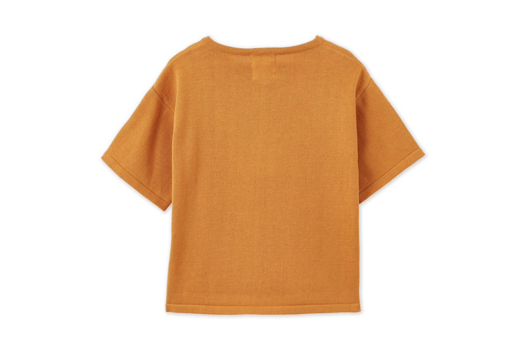 Organic Cotton Knit Relaxed Shirt