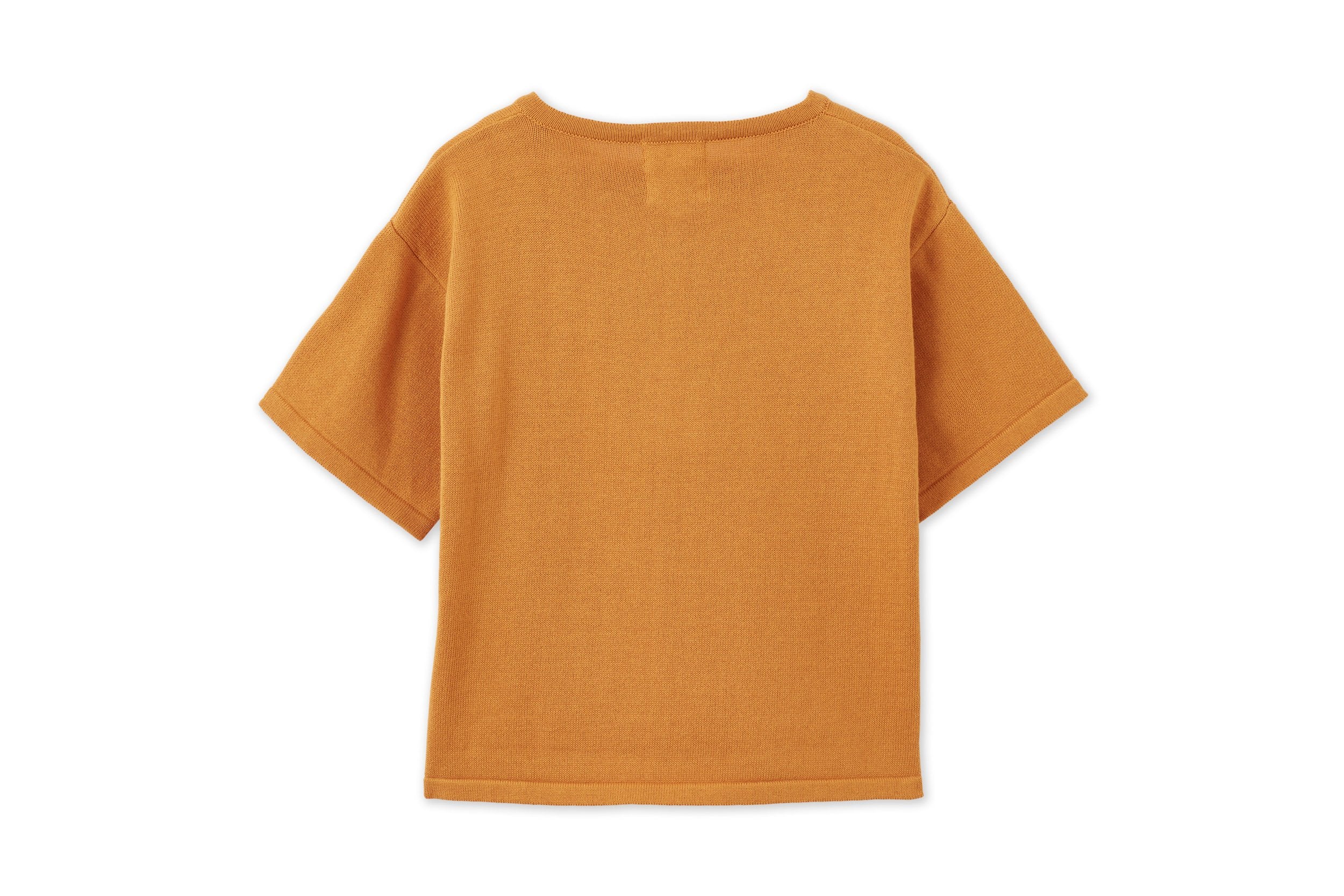 Organic Cotton Knit Relaxed Shirt