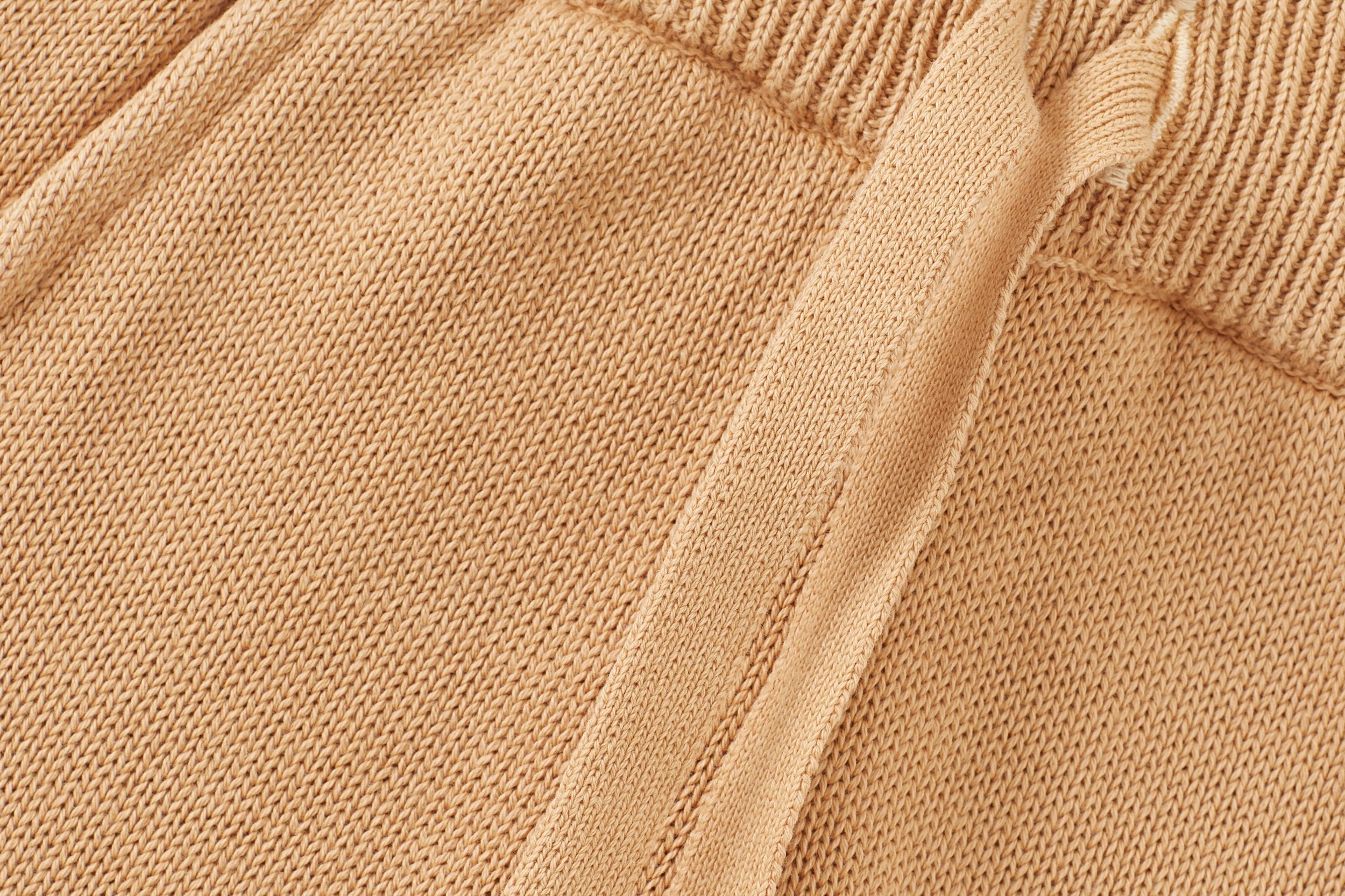 Organic Knit Joggers - Sandstone