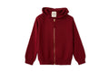 Organic Knit Cardigan - Red Jasper