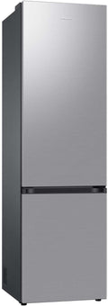 Samsung Kühl-Gefrier-Kombination, Kühlschrank mit Gefrierfach, 203 cm, 390 l Gesamtvolumen, 114 l Gefrierteil, AI Energy Mode, Edelstahl-Look, RL38C600CSA/EG