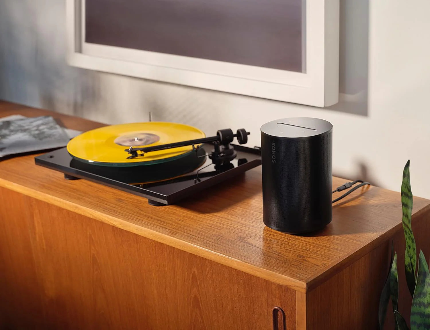 Sonos Era 100 | Smart Speaker mit WLAN, Bluetooth, kompatibel mit   Alexa - Schwarz