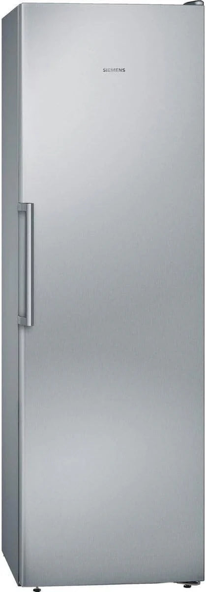 Siemens GS54NAWCV iQ500 Gefrierschrank, 176 x 70 cm, 327 L, noFrost nie wieder abtauen, bigBox Platz für großes Gefriergut, varioZone flexible Glas-und Schubladen, Weiß
