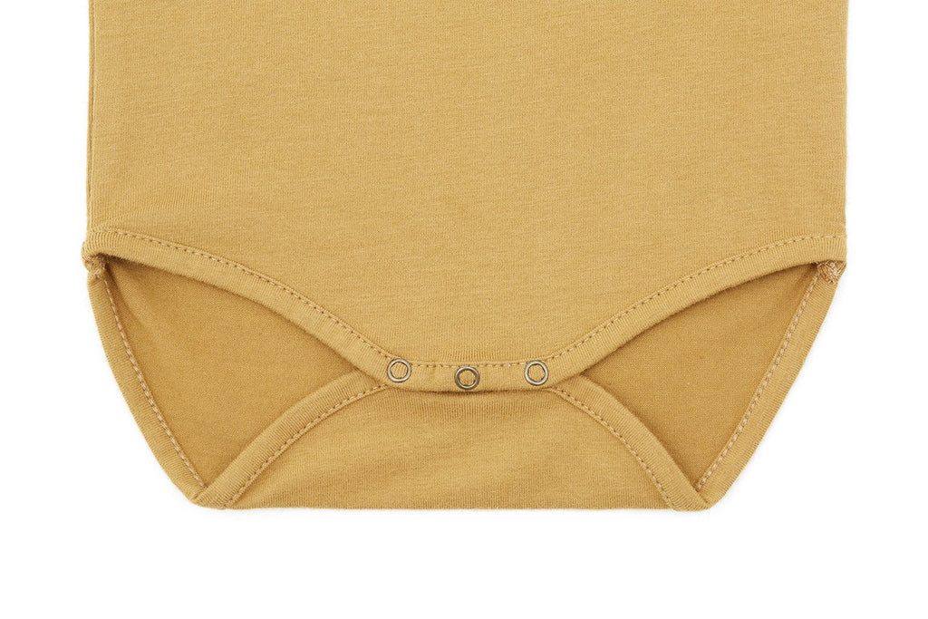 SS Organic Cotton Collared Bodysuit
