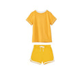 EcoVero Shirt & Shorts Set - Yellow