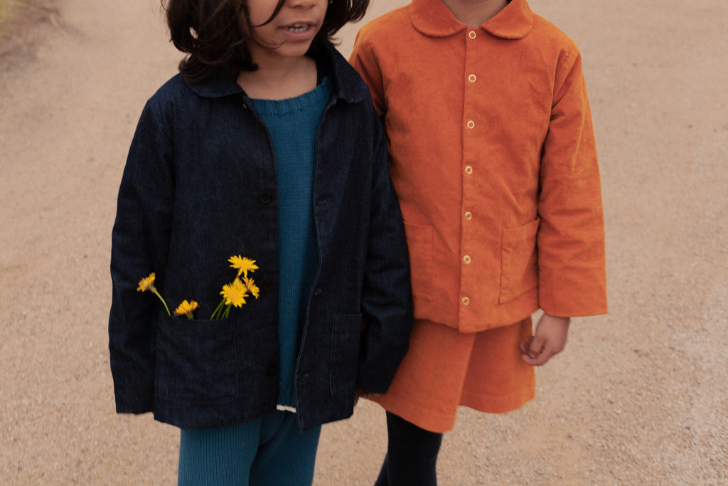 Organic Cotton Velvet Dress