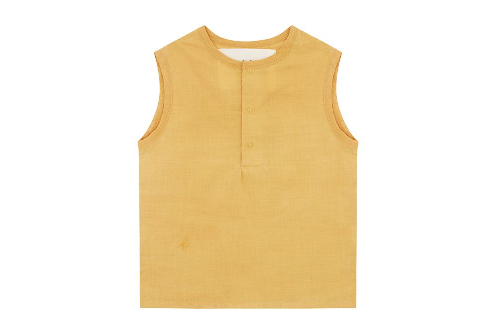 Organic Woven Sleeveless Top