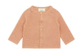 Organic Knit Cardigan - Pink Quartz