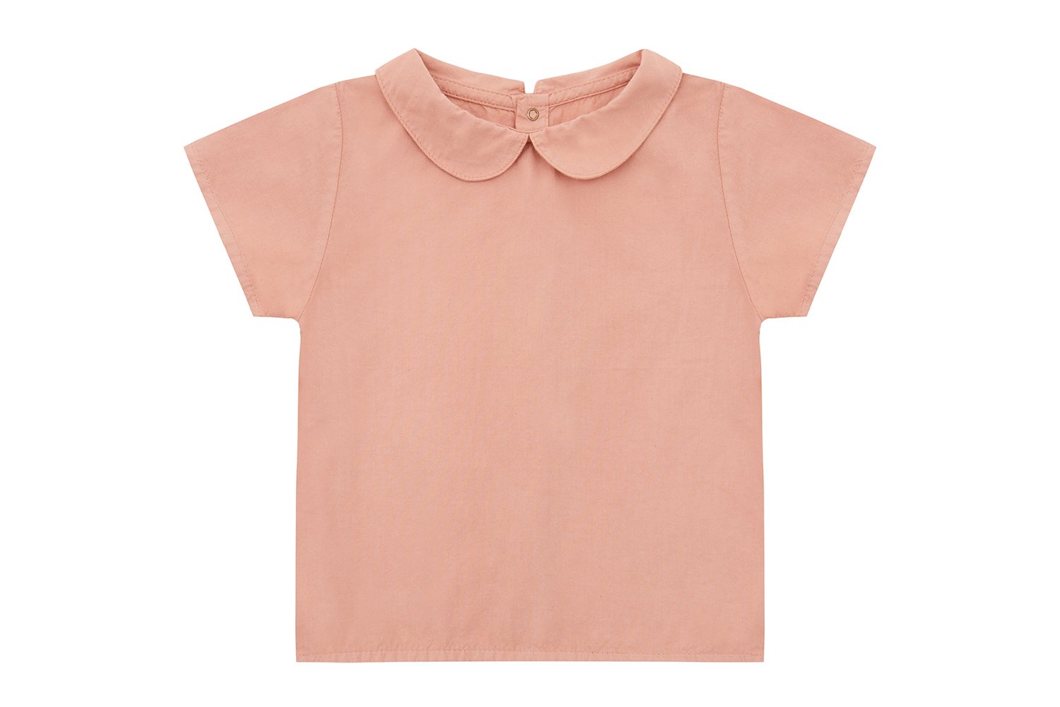 Organic Cotton Woven Collared Shirt