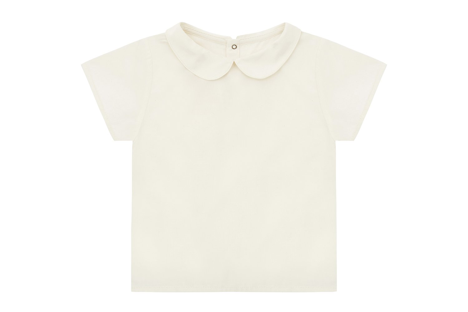 Organic Cotton Woven Collared Shirt