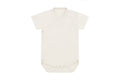 SS Organic Cotton Kimono Bodysuit - Ecru