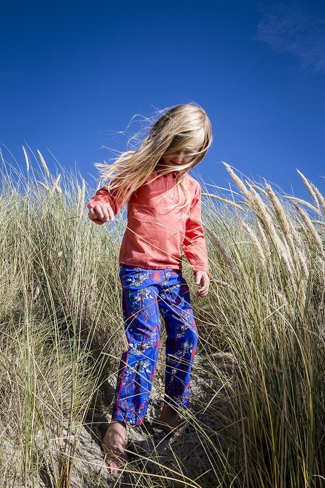 Vild Lab No.8 - Rare Living Lobsters, Organic Cotton Romper