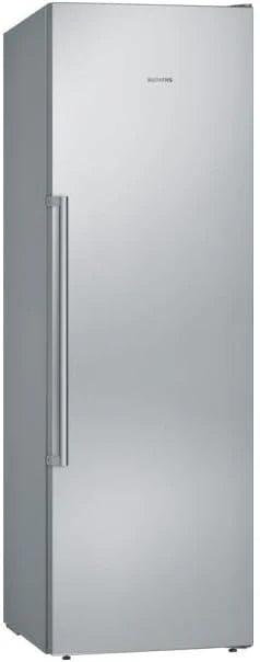 Siemens GS54NAWCV iQ500 Gefrierschrank, 176 x 70 cm, 327 L, noFrost nie wieder abtauen, bigBox Platz für großes Gefriergut, varioZone flexible Glas-und Schubladen, Weiß